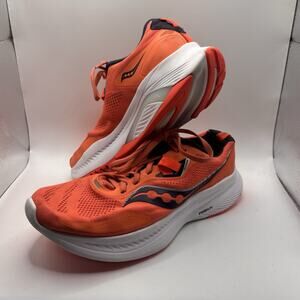 Saucony Guide 15 S10684-16 Women Size 9 US Orange Athletic Running Shoes Sneaker